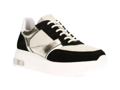 AQA AQA A8075 Zwart Suede