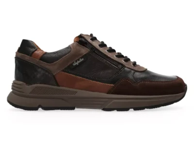 Australian Australian 15.1639.03-AHC Connery Black Leather Bruin Suede