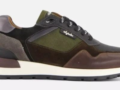 Australian Australian Tiago Green Leather 15.1669.01-EDQ Zwart