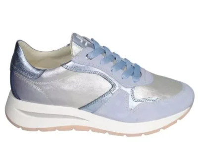 DL Sport DL Sport 6562 376 Velour illusion Blauw Suede