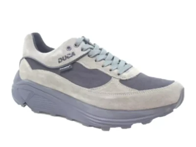 Duca Duca Lecce Explorer Taupe Black DCG240145 Bruin Suede