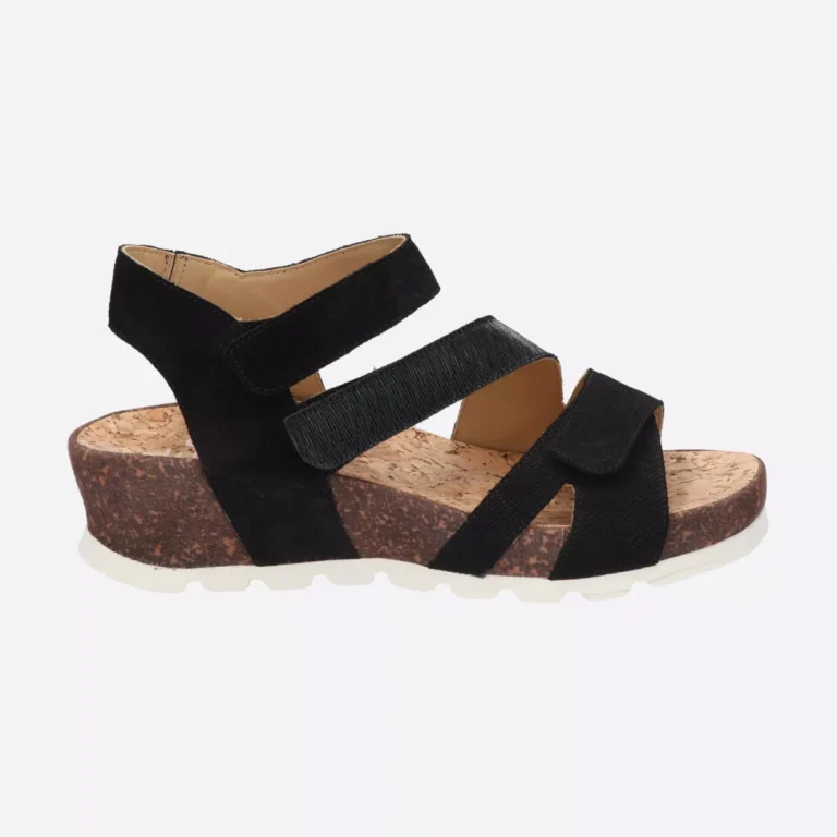 Durea Durea 7405 Zwart Suede