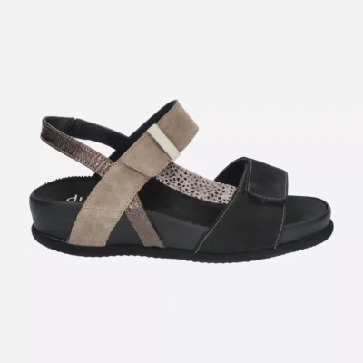 Durea Durea 7418 Zwart Suede