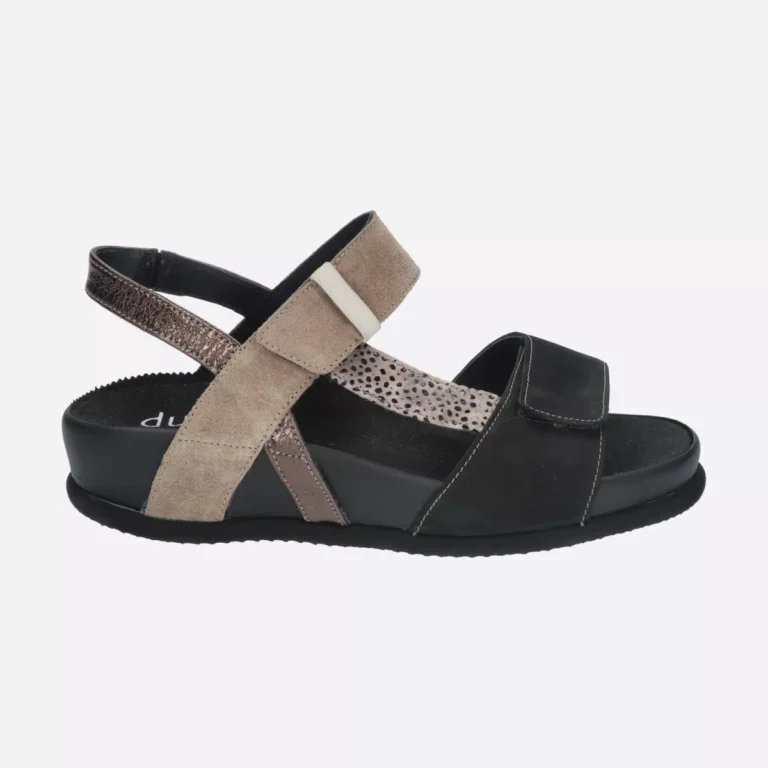 Durea Durea 7418 Zwart Suede