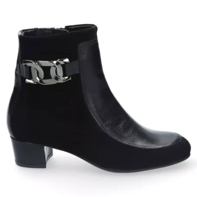Durea Durea 9808 915 1297 H Zwart Suede
