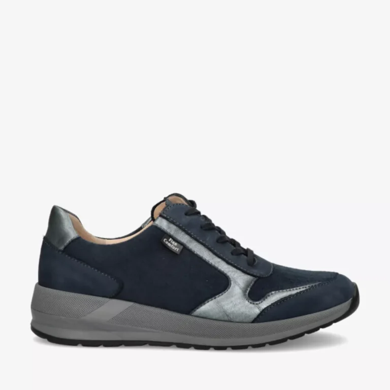 Finn Comfort Finn Comfort Mori Blauw Suede