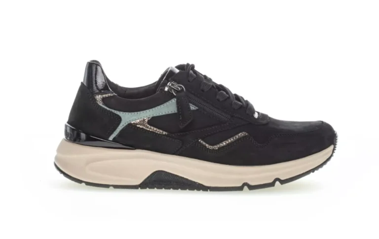 Gabor Gabor 36.896.87 Zwart Suede