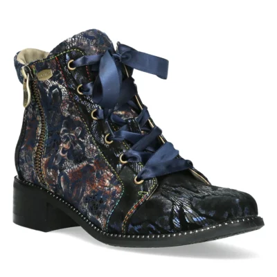 Laura Vita Laura Vita Emcmao 45 Indigo Blauw Suede