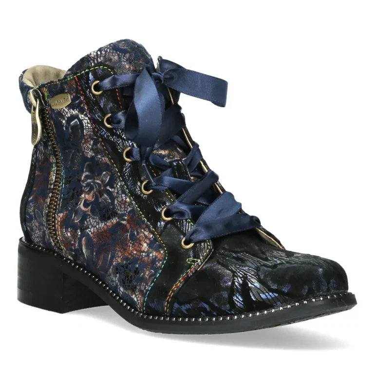 Laura Vita Laura Vita Emcmao 45 Indigo Blauw Suede