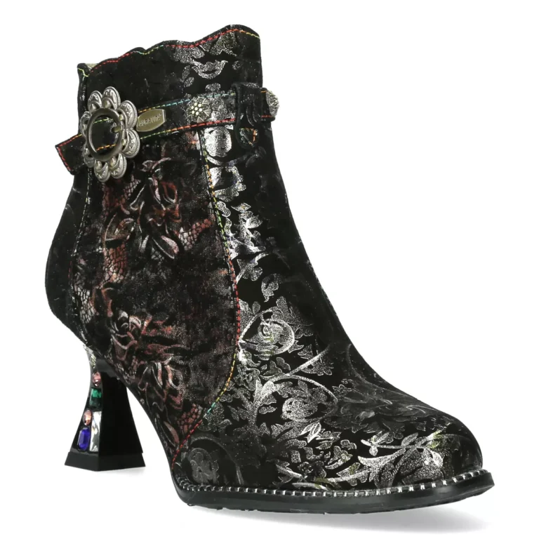 Laura Vita Laura Vita Oliveo 30 Acier Zwart Suede