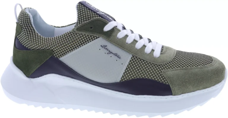 Livingstone Livingstone 46073 Kaki/Zwart H Groen Suede