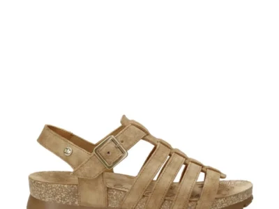 Panama Jack Panama Jack Sasha B2 Velour Cuero Bark Taupe