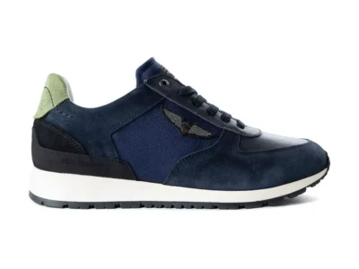 PME PME Lockster PBO2403180 599 Navy Blauw Suede