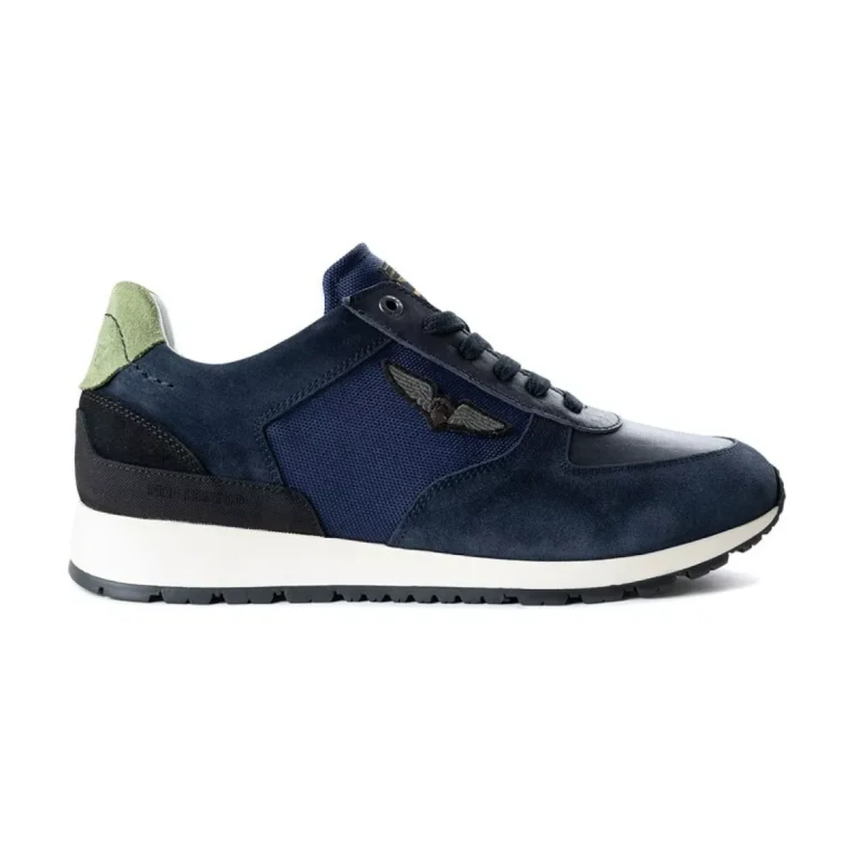 PME PME Lockster PBO2403180 599 Navy Blauw Suede