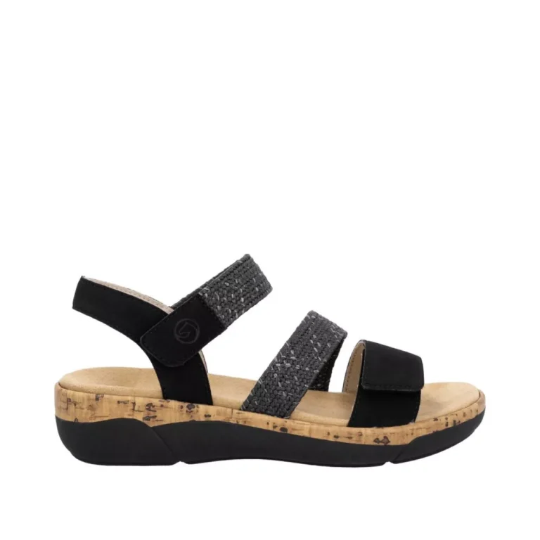 Remonte Remonte R6861-02 Zwart Suede