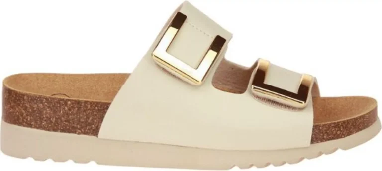 Scholl Scholl F31554103 Monterey 2 Straps Ivory Gebroken Wit
