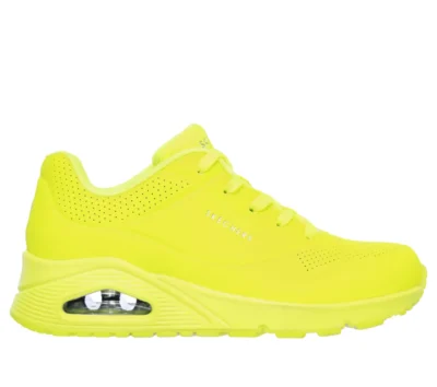Skechers Skechers 73667 NYEL Uno Night Shades Geel Leer