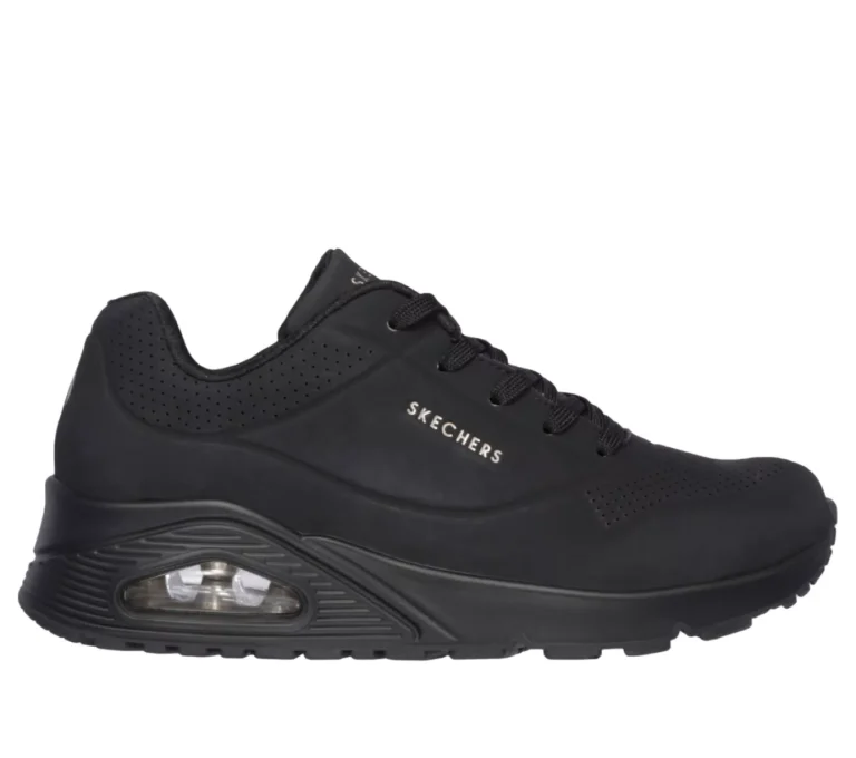 Skechers Skechers 73690 BBK Uno - Stand On Air Zwart