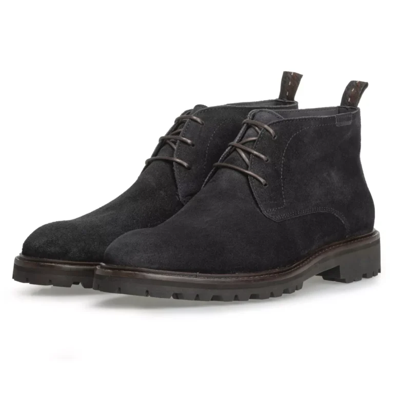 van Bommel van Bommel 50082-10-2 Zwart Suede