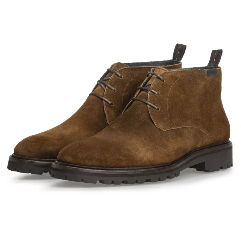 van Bommel van Bommel 50082-23-4 Bruin Suede