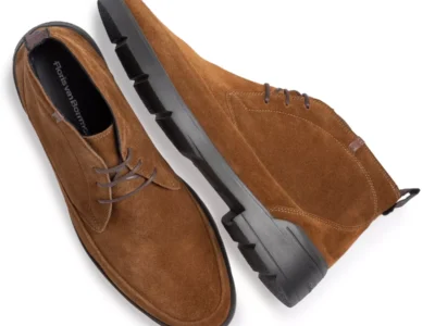 van Bommel van Bommel 50140-23-01 De Venker Cognac Bruin Suede