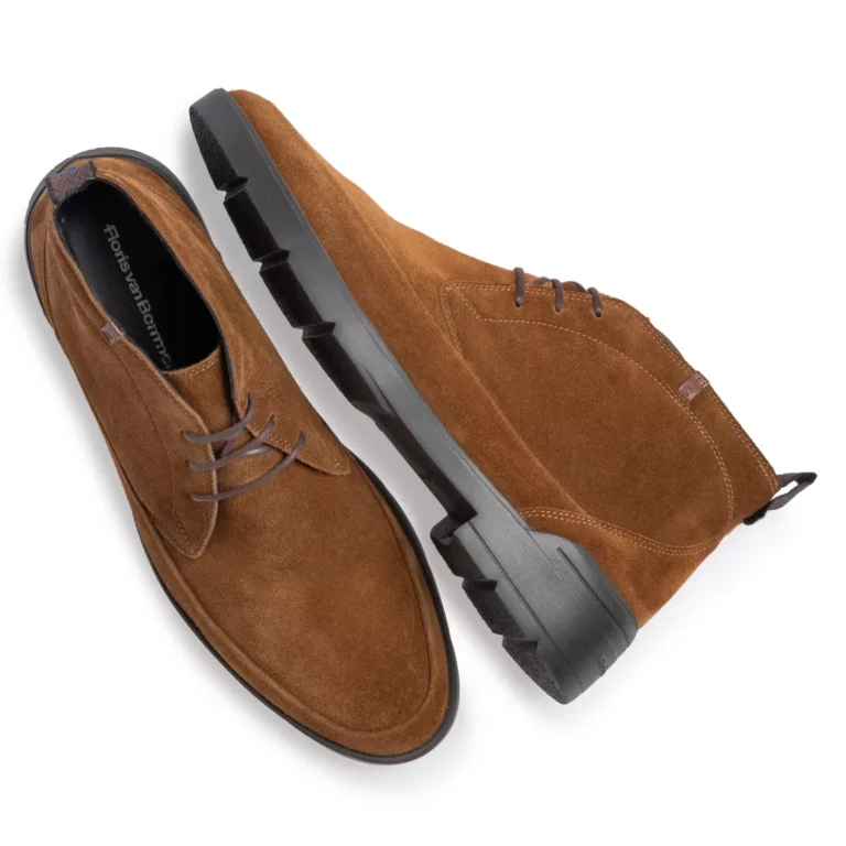 van Bommel van Bommel 50140-23-01 De Venker Cognac Bruin Suede