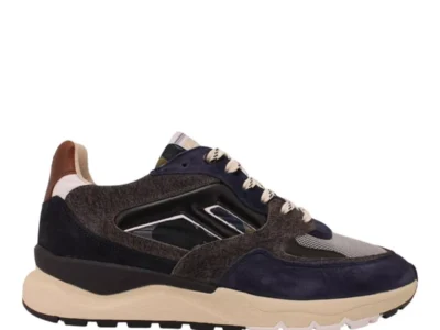 van Bommel van Bommel de Treener 01.21 SFM-10154-42-02 G½ Blauw Suede
