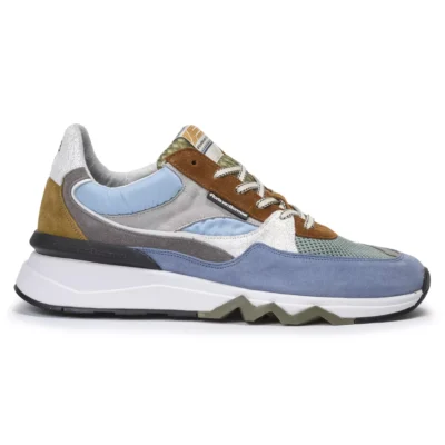 van Bommel van Bommel SFM-10155-40-01 Blauw Suede