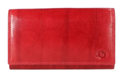 Danielle Lederwaren Danielle Lederwaren Ladies zipper wallet rood SH 2402 RED N.v.t.