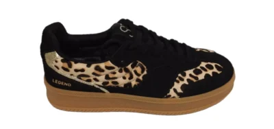SJ Schoenen SJ Schoenen 639986 136 Black/Natural Zwart Suede