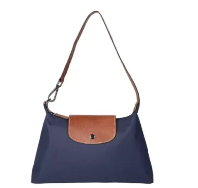 Danielle Lederwaren Danielle Lederwaren FU 5110 Shoulderbag Blue Blauw Suede