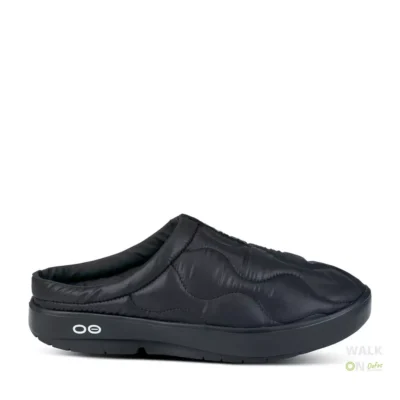 Oofos Oofos OOcoozie Black/Black Zwart