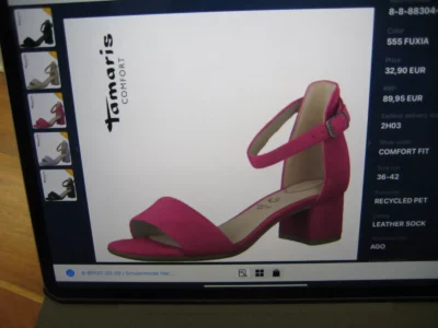 Caprice Caprice 28211 Roze Suede