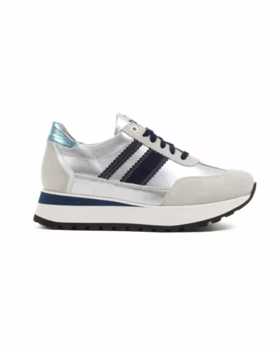 Footnotes Footnotes 31.012.9291 Hilda H Dark Blue Grijs suede