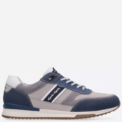 Australian Australian 15.1600.07-KE0 Filmon grey leather Blauw Suede