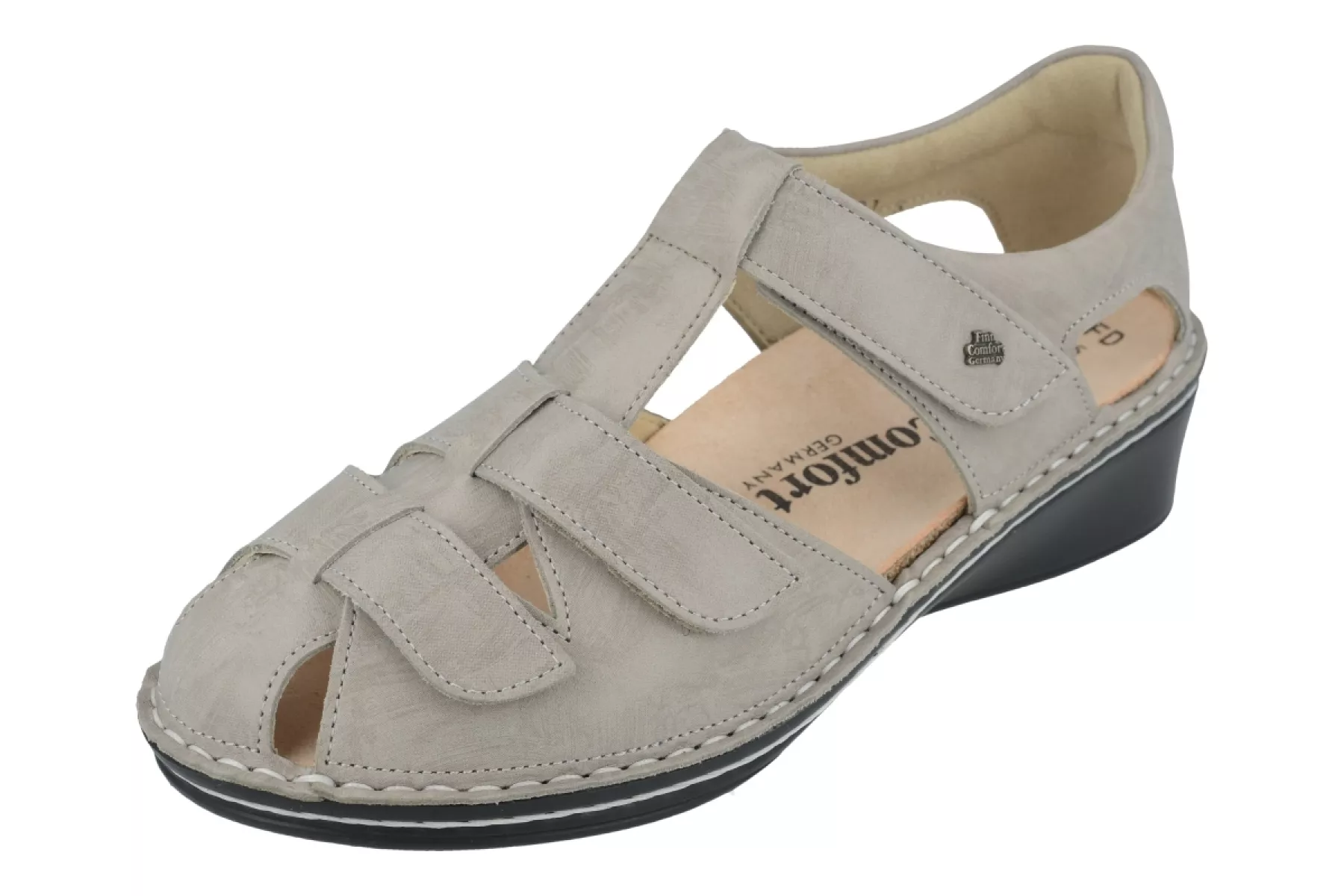 Finn Comfort 02666-825081 Fünen Taupe Taupe 1 Finn Comfort Finn Comfort 02666-825081 Fünen Taupe Taupe