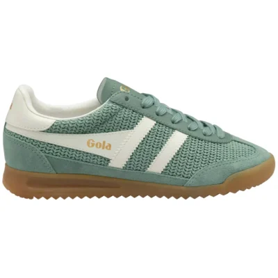 Gola Gola CLB768 Tornado Zephyr Green Mist/Off White Groen Suede