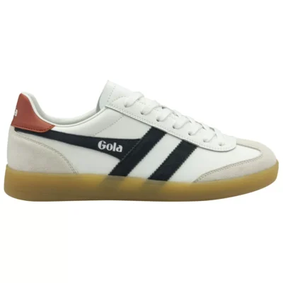 Gola Gola CMB744 Viper Leather White/Navy/Rust/Gum Grijs suede