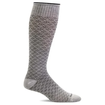 Sockwell Sockwell SW100W Featherweight Fancy Grey KL1 Grijs
