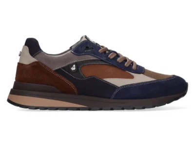 15.1700.03-S11 Sparrow Blue Leather Blauw Suede