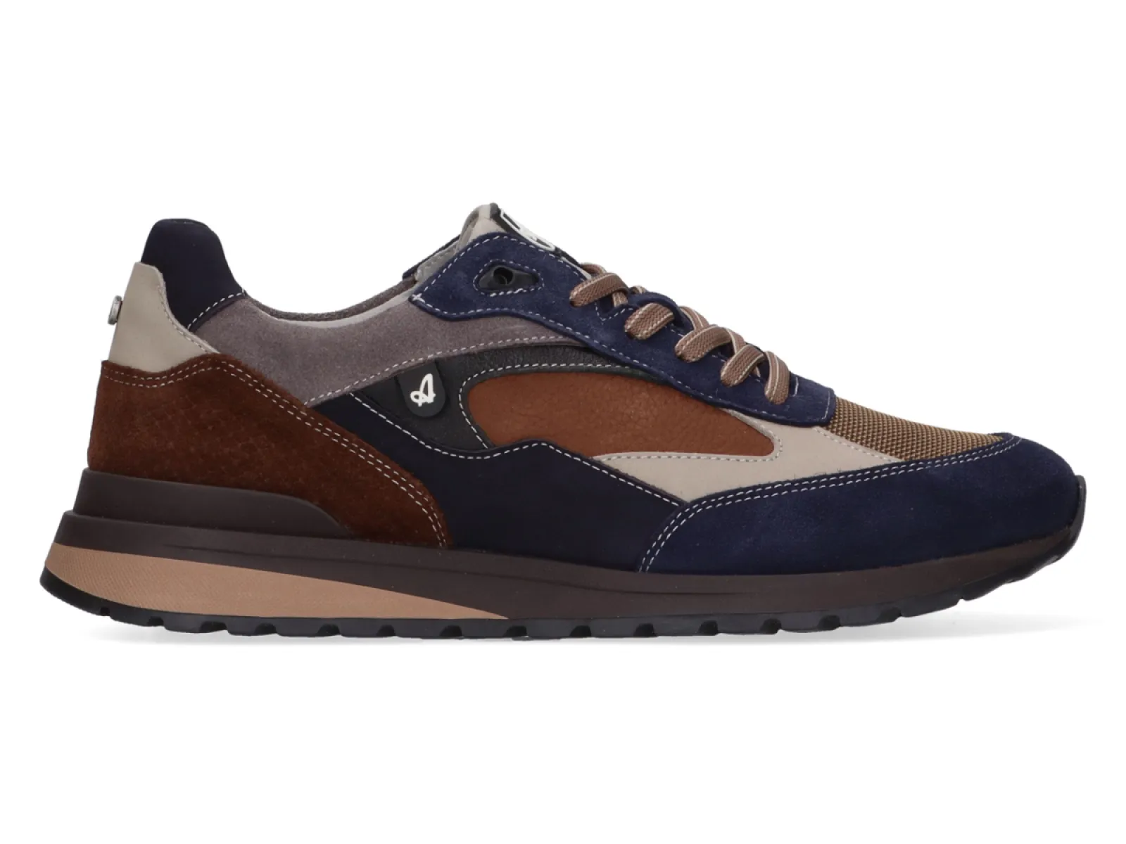 15.1700.03-S11 Sparrow Blue Leather Blauw Suede 1 15.1700.03-S11 Sparrow Blue Leather Blauw Suede