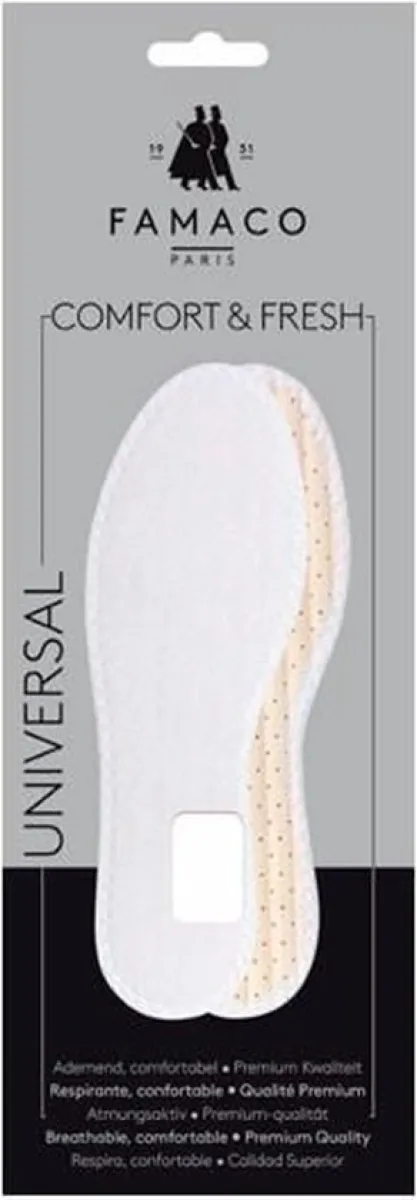 Famaco Universal soles Comfort and Fresh N.v.t. 1 Famaco Famaco Universal soles Comfort and Fresh N.v.t.