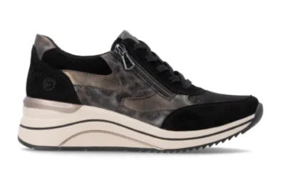 Remonte Remonte D0T23-03 Black Multi Zwart Suede