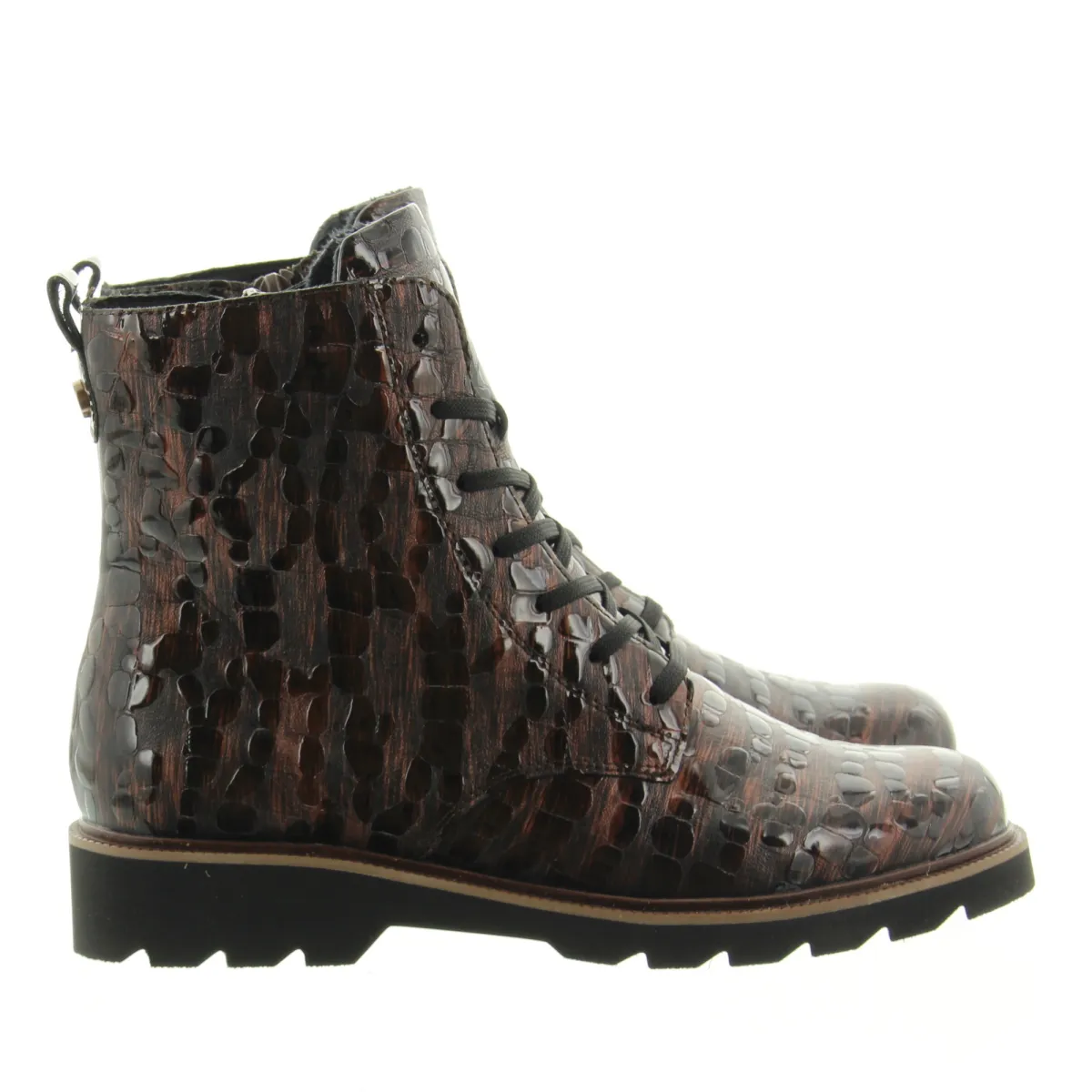 Remonte D3S72-25 Brown Combi Bruin 1 Remonte Remonte D3S72-25 Brown Combi Bruin