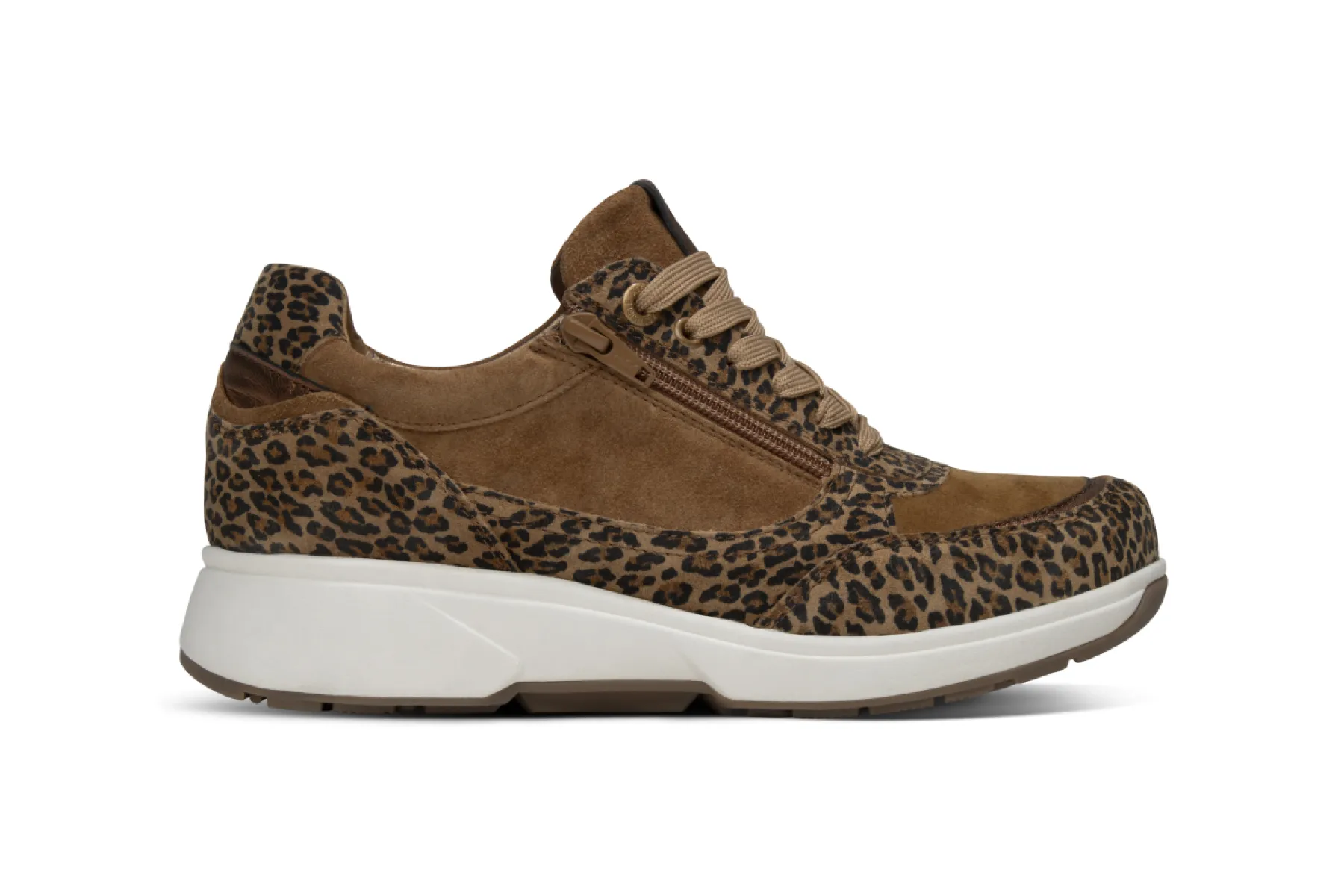 Xsensible 30231.2.625 Pristina Leopard H Bruin Suede 1 Xsensible Xsensible 30231.2.625 Pristina Leopard H Bruin Suede