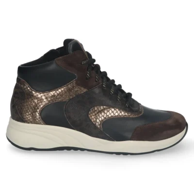 Durea Durea 9835 608 2291 Brown Black Combi Bruin Suede