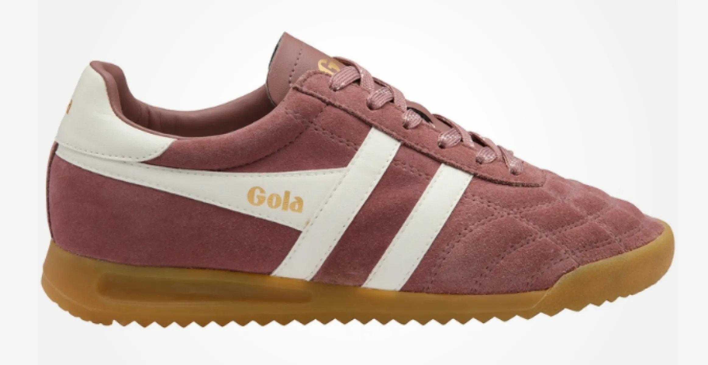 Gola CLB808 Stadium suede brown rose/offwhite Roze Suede 1 Gola Gola CLB808 Stadium suede brown rose/offwhite Roze Suede
