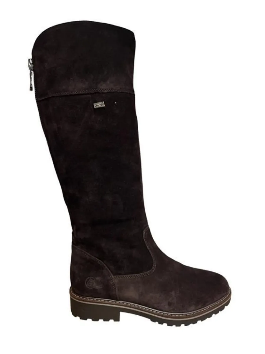 Remonte R6581-25 Cigarre/ Nougat Bruin Suede 1 Remonte Remonte R6581-25 Cigarre/ Nougat Bruin Suede