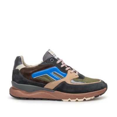 van Bommel van Bommel SFM-10154-40-04 de Treener 01.59 Blue Blauw Suede