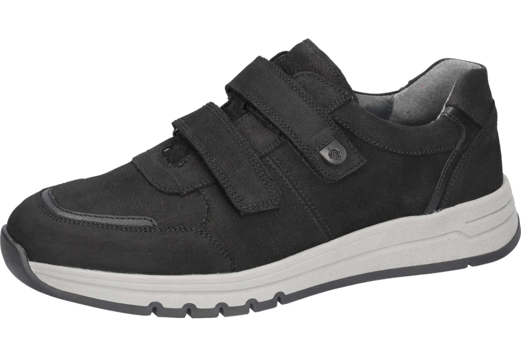 Waldlaufer 952302 200 001 Anton H Black Zwart Suede 1 Waldlaufer Waldlaufer 952302 200 001 Anton H Black Zwart Suede